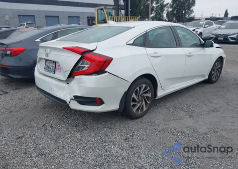 2018 Honda Civic Ex z USA, uszkodzony, nr VIN 2HGFC2F75JH564887